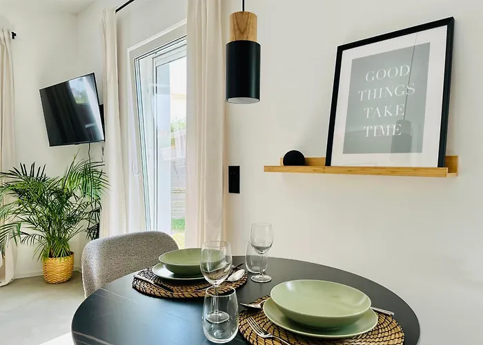 בית נופש Modern Und Stilvoll Eingerichtetes Tiny House
